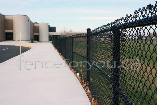 Chain link fence picture 